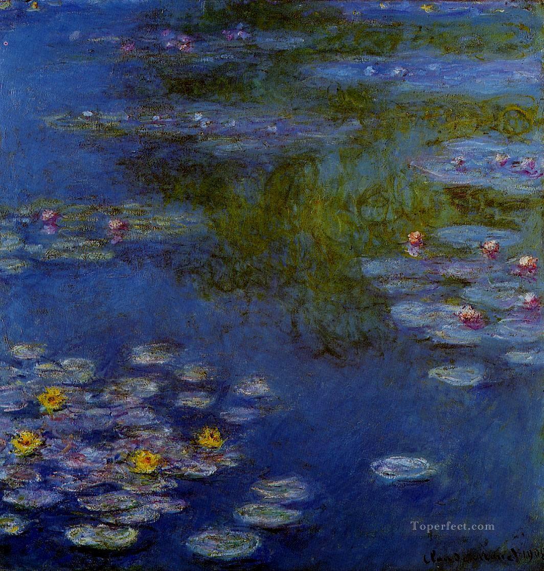 Water Lilies Claude Monet Impressionism Flowers Oil Paintings